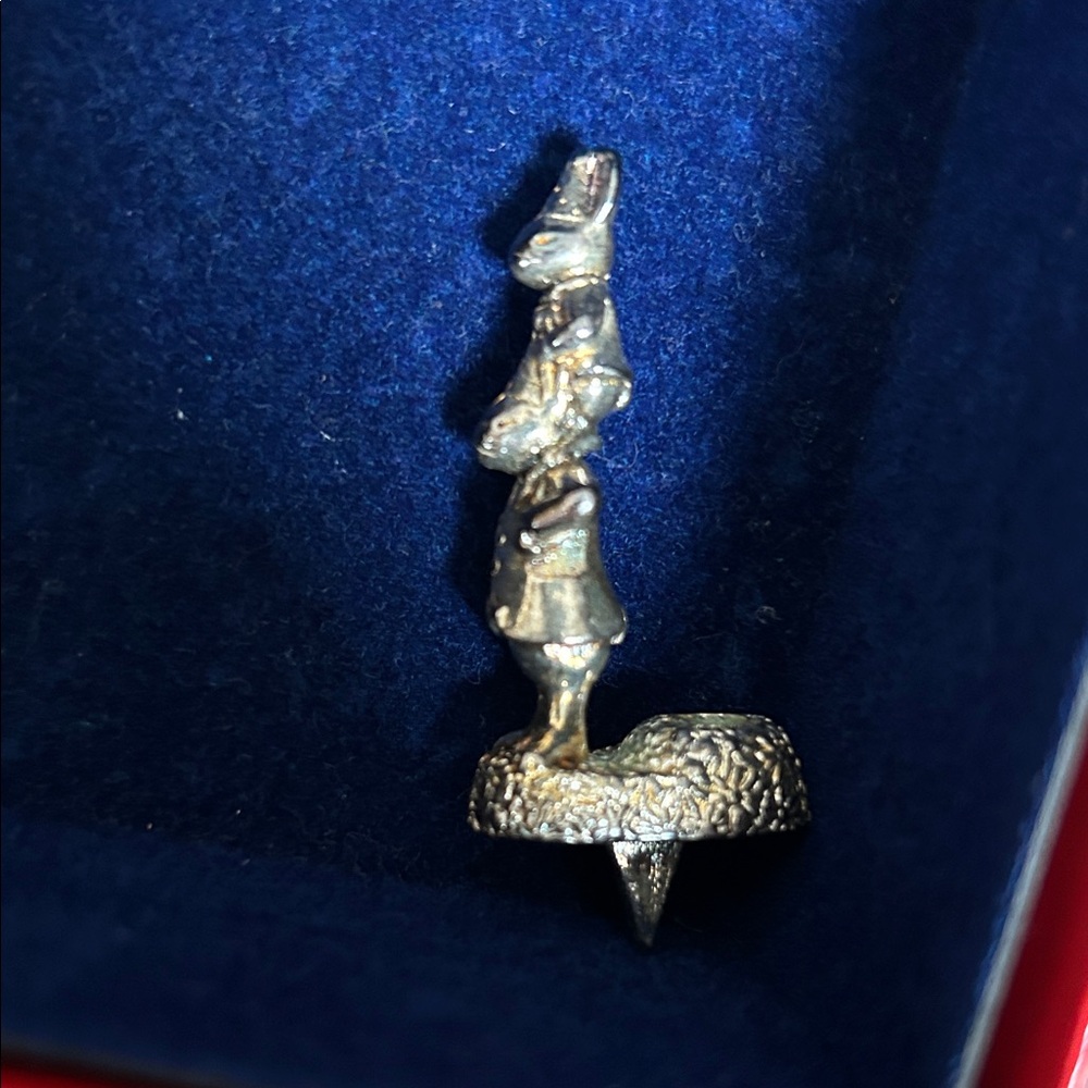 Royal Doulton Bunnykins Silver Candleholders - Picture 8 of 11